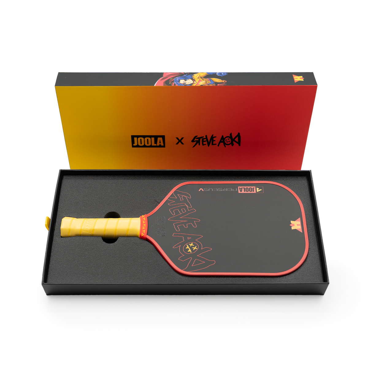 JOOLA x STEVE AOKI Perseus Pro V 16mm Limited Edition Pickleball Paddle - View 9