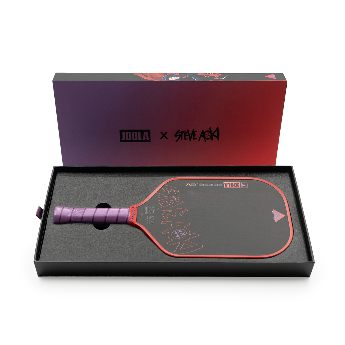 JOOLA x STEVE AOKI Perseus Pro V 16mm Limited Edition Pickleball Paddle - View 10