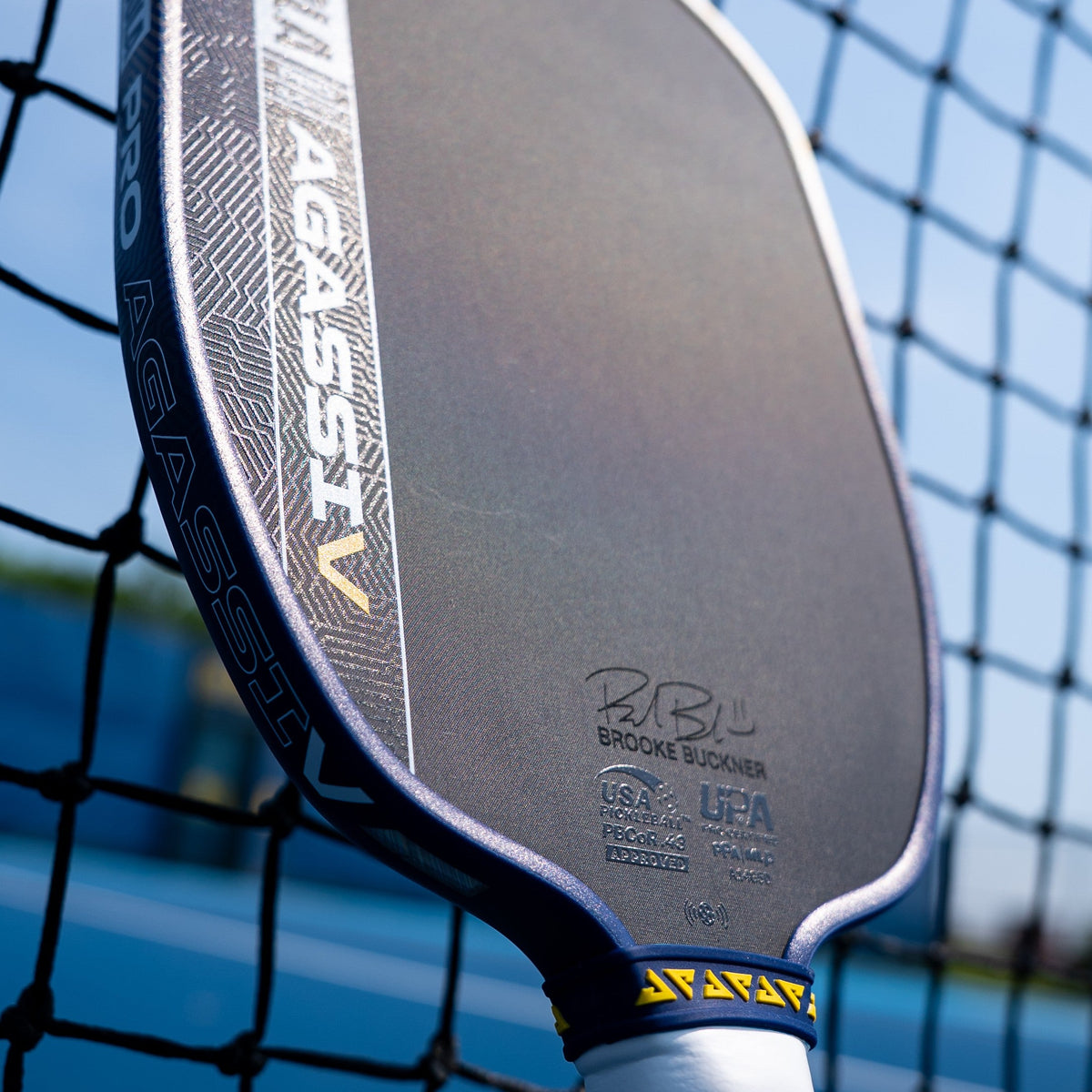 JOOLA Agassi Pro V Pickleball Paddle - Brooke Buckner and Kate Fahey Dual-Signature - View 2